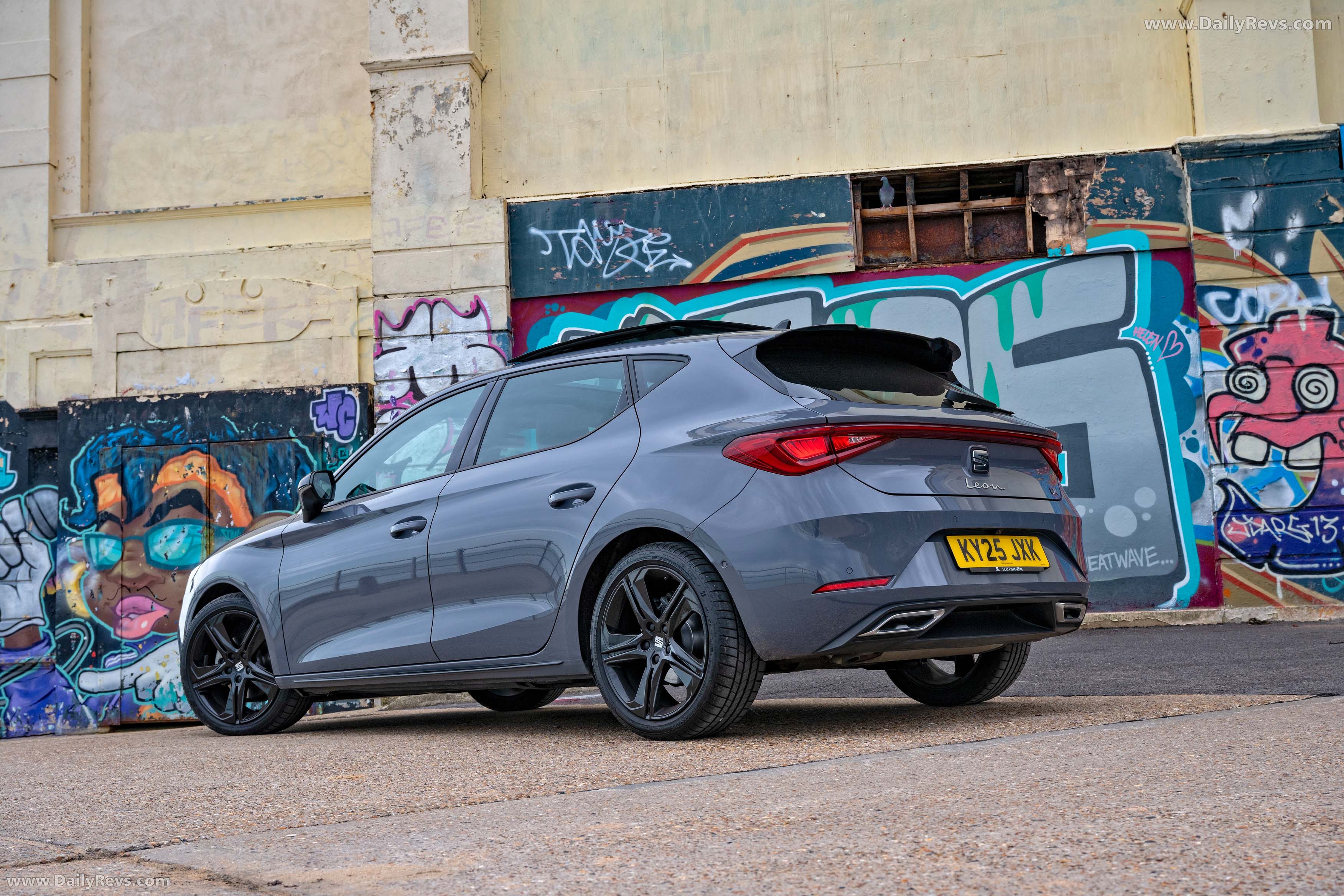 2026 Seat Leon FR UK Version Rear View
