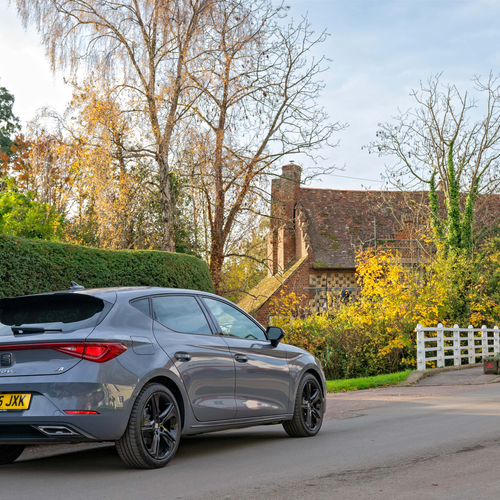 2026 Seat Leon FR UK Version Rear View