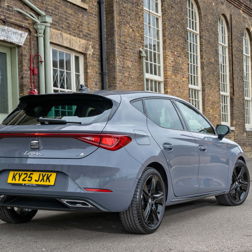 2026 Seat Leon FR UK Version Rear View