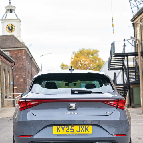 2026 Seat Leon FR UK Version Rear View