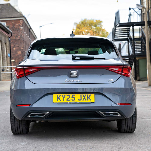 2026 Seat Leon FR UK Version Rear View