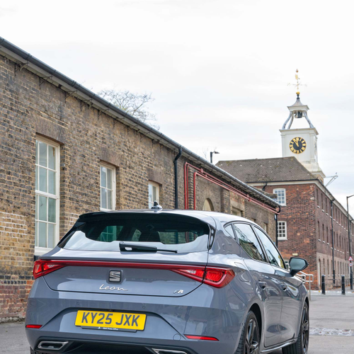 2026 Seat Leon FR UK Version Rear View