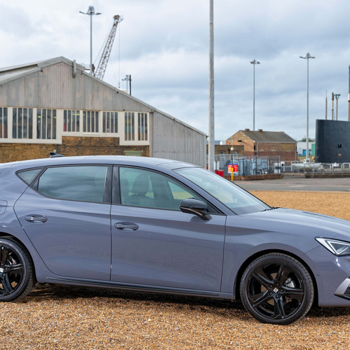 2026 Seat Leon FR UK Version Side View