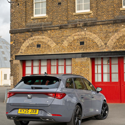 2026 Seat Leon Estate FR UK Version Rear View