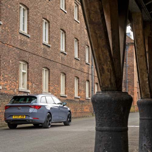 2026 Seat Leon Estate FR UK Version Rear View