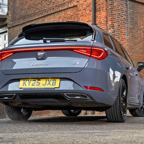 2026 Seat Leon Estate FR UK Version Rear View
