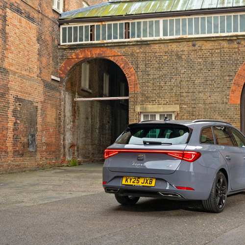 2026 Seat Leon Estate FR UK Version Rear View