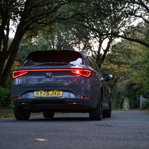 2026 Seat Leon Estate FR UK Version Rear View