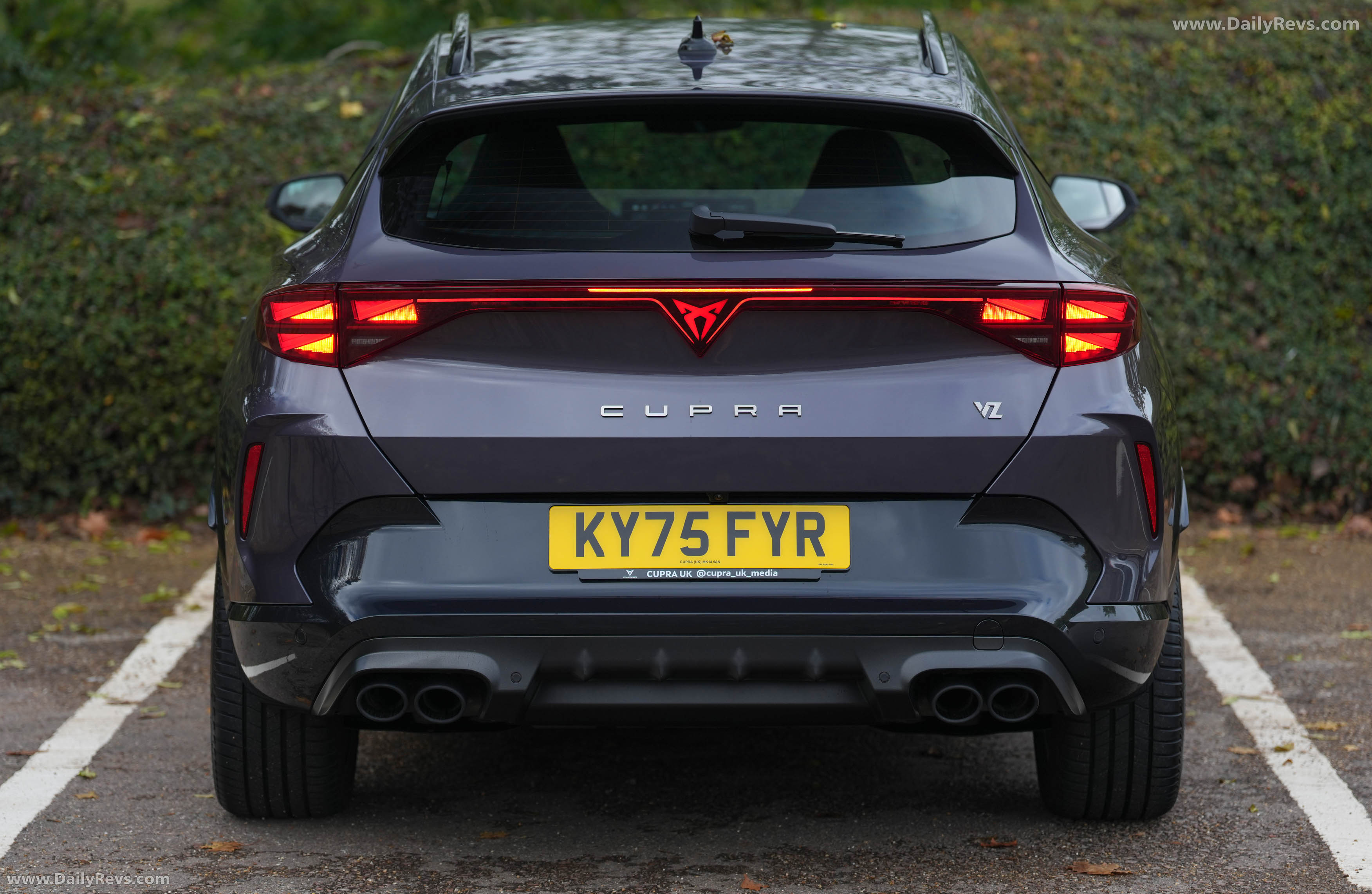 2026 Seat Cupra Formentor VZ5 UK Version Rear View