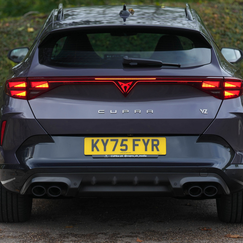 2026 Seat Cupra Formentor VZ5 UK Version Rear View