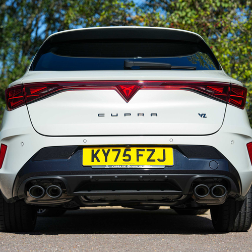 2025 Seat Cupra Leon Sportstourer UK Version Rear View