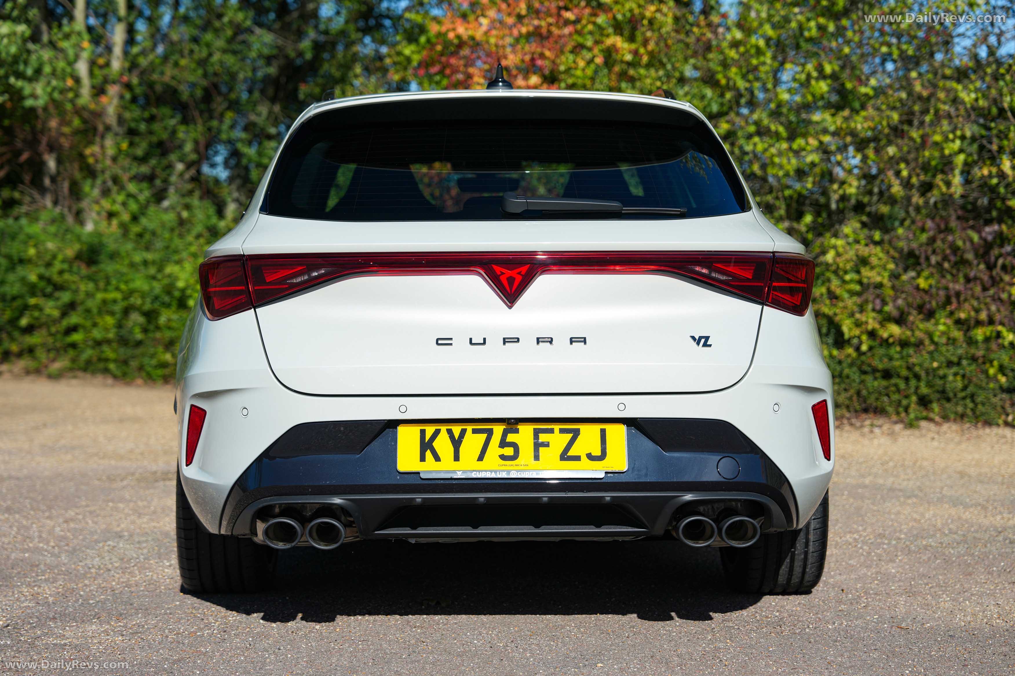 2025 Seat Cupra Leon Sportstourer UK Version Rear View
