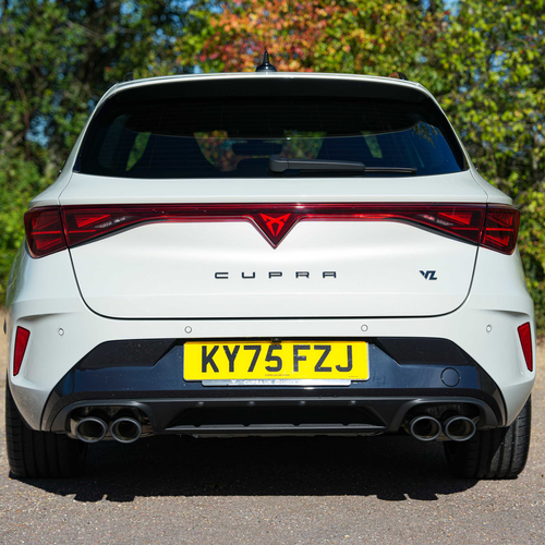 2025 Seat Cupra Leon Sportstourer UK Version Rear View