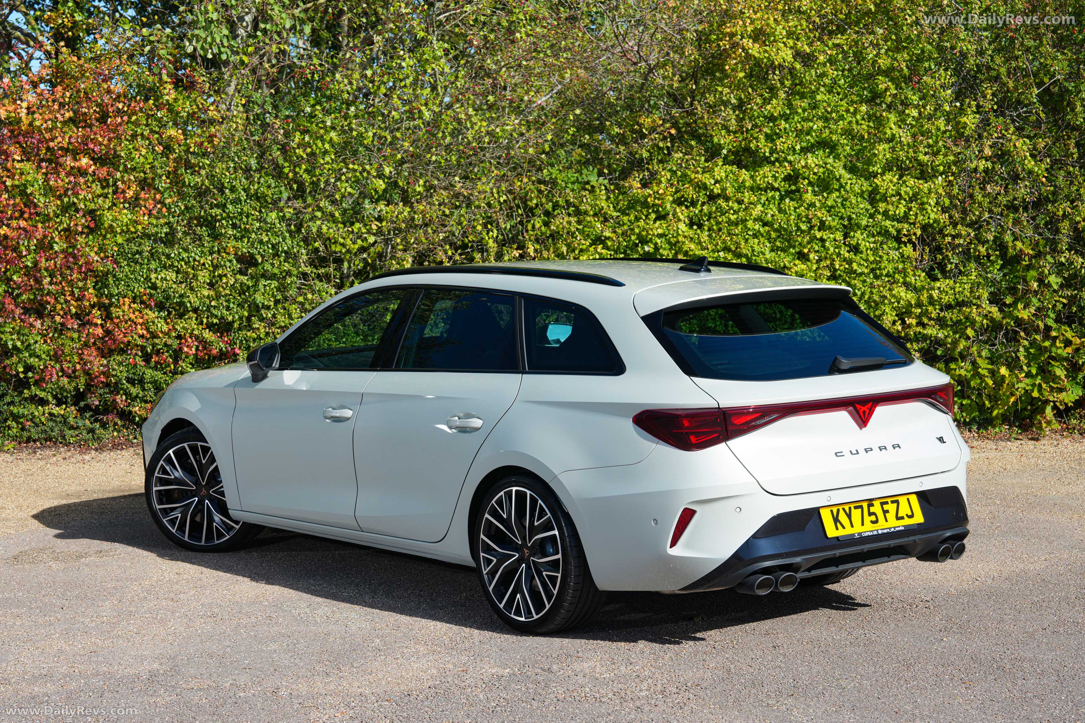 2025 Seat Cupra Leon Sportstourer UK Version Rear View