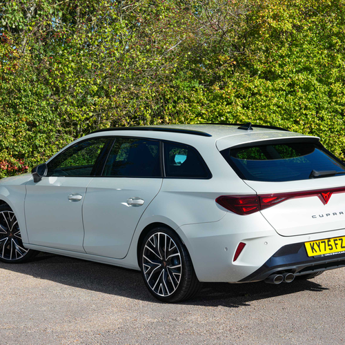2025 Seat Cupra Leon Sportstourer UK Version Rear View