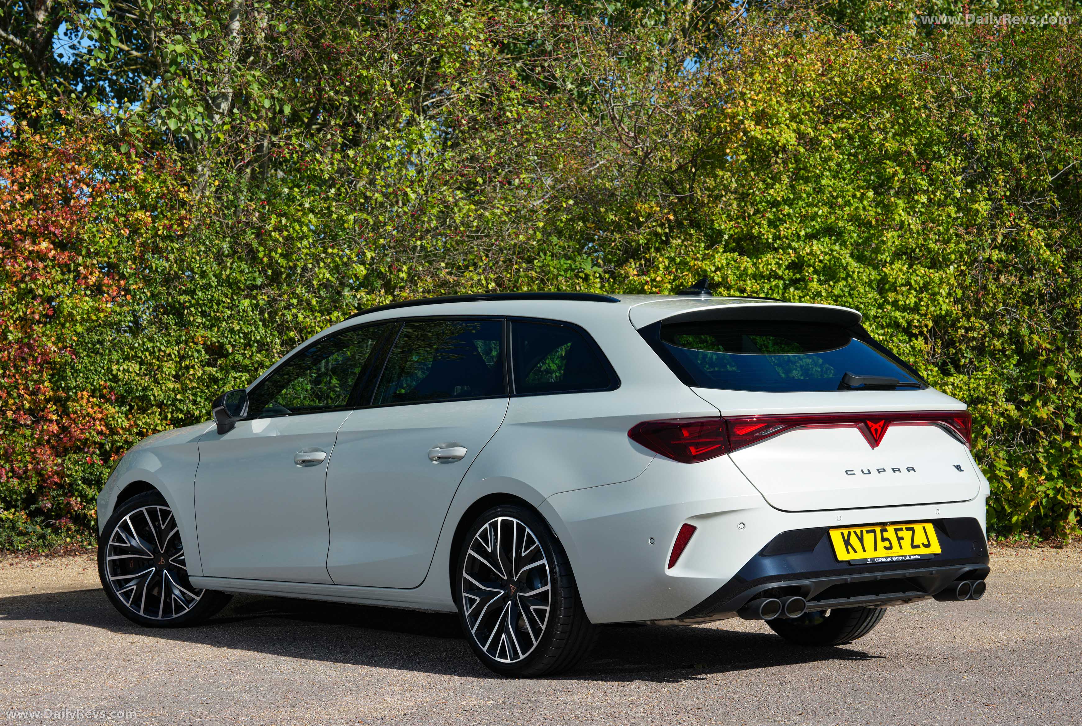 2025 Seat Cupra Leon Sportstourer UK Version Rear View
