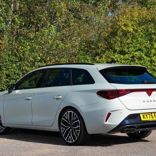 2025 Seat Cupra Leon Sportstourer UK Version Rear View