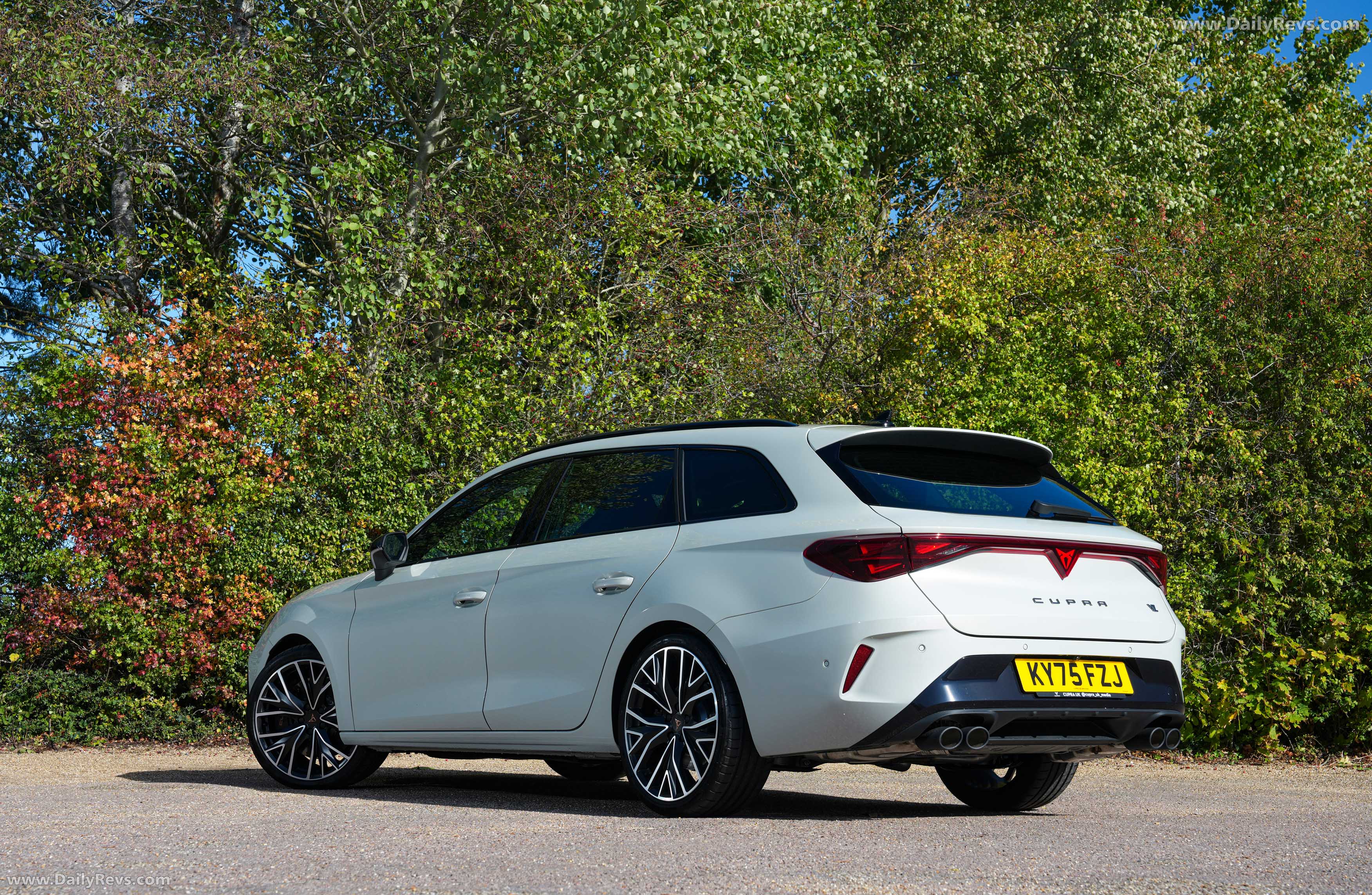 2025 Seat Cupra Leon Sportstourer UK Version Rear View