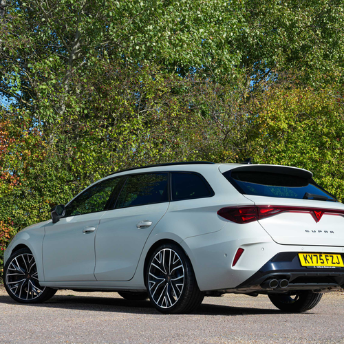 2025 Seat Cupra Leon Sportstourer UK Version Rear View