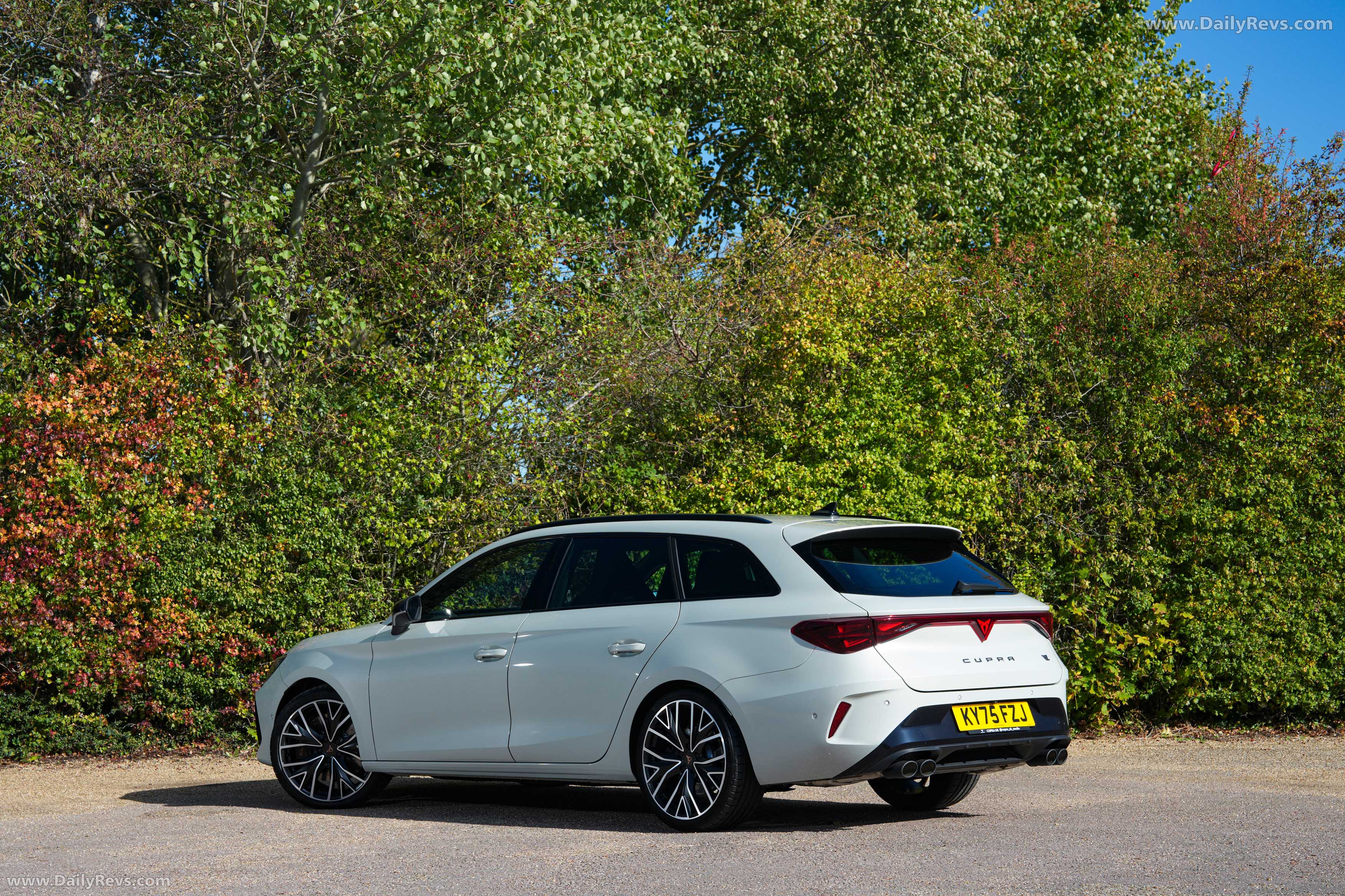 2025 Seat Cupra Leon Sportstourer UK Version Rear View
