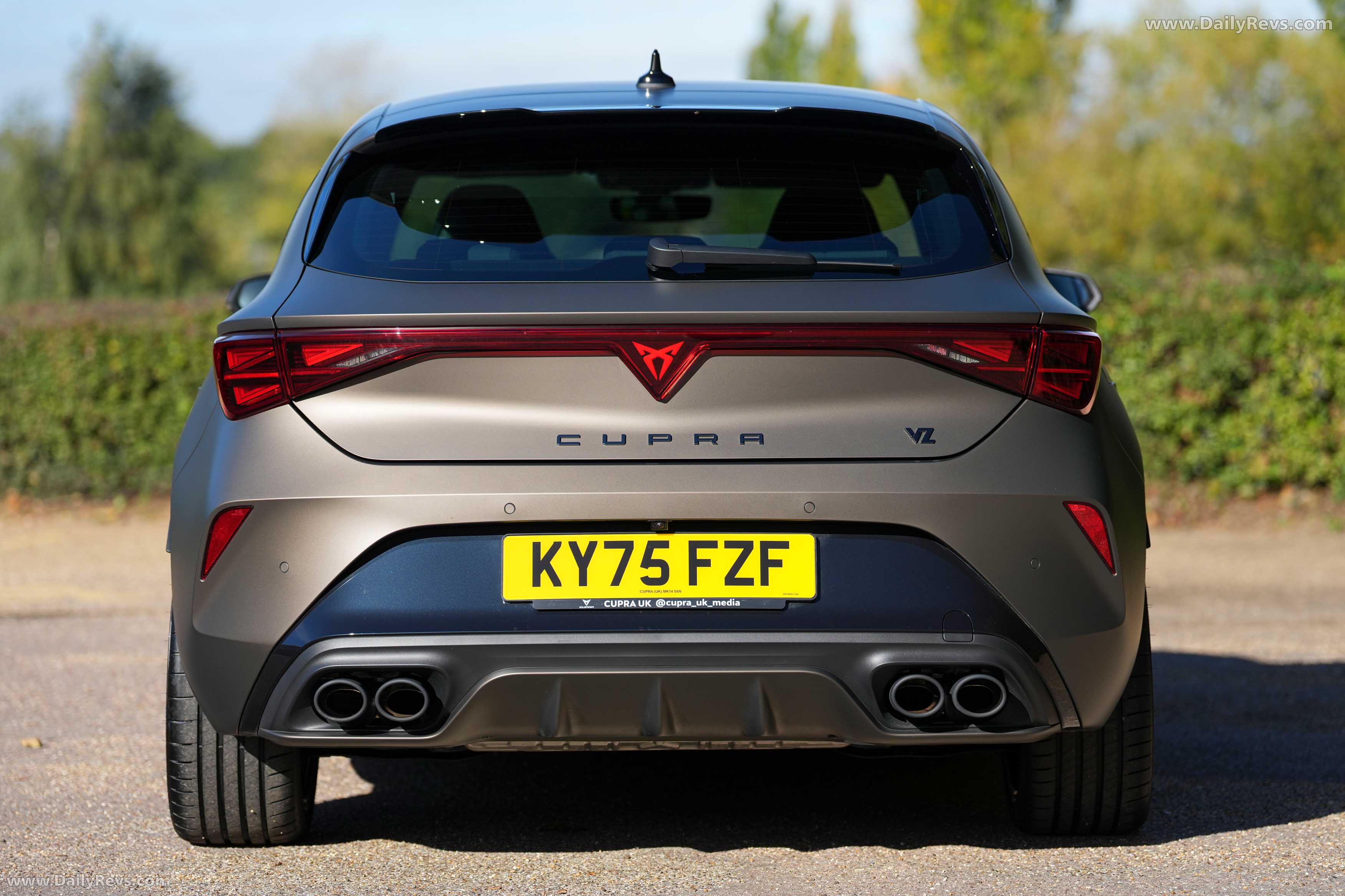 2026 Seat CUPRA Leon VZ UK Version Rear View