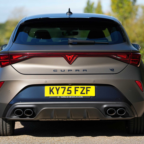 2026 Seat CUPRA Leon VZ UK Version Rear View