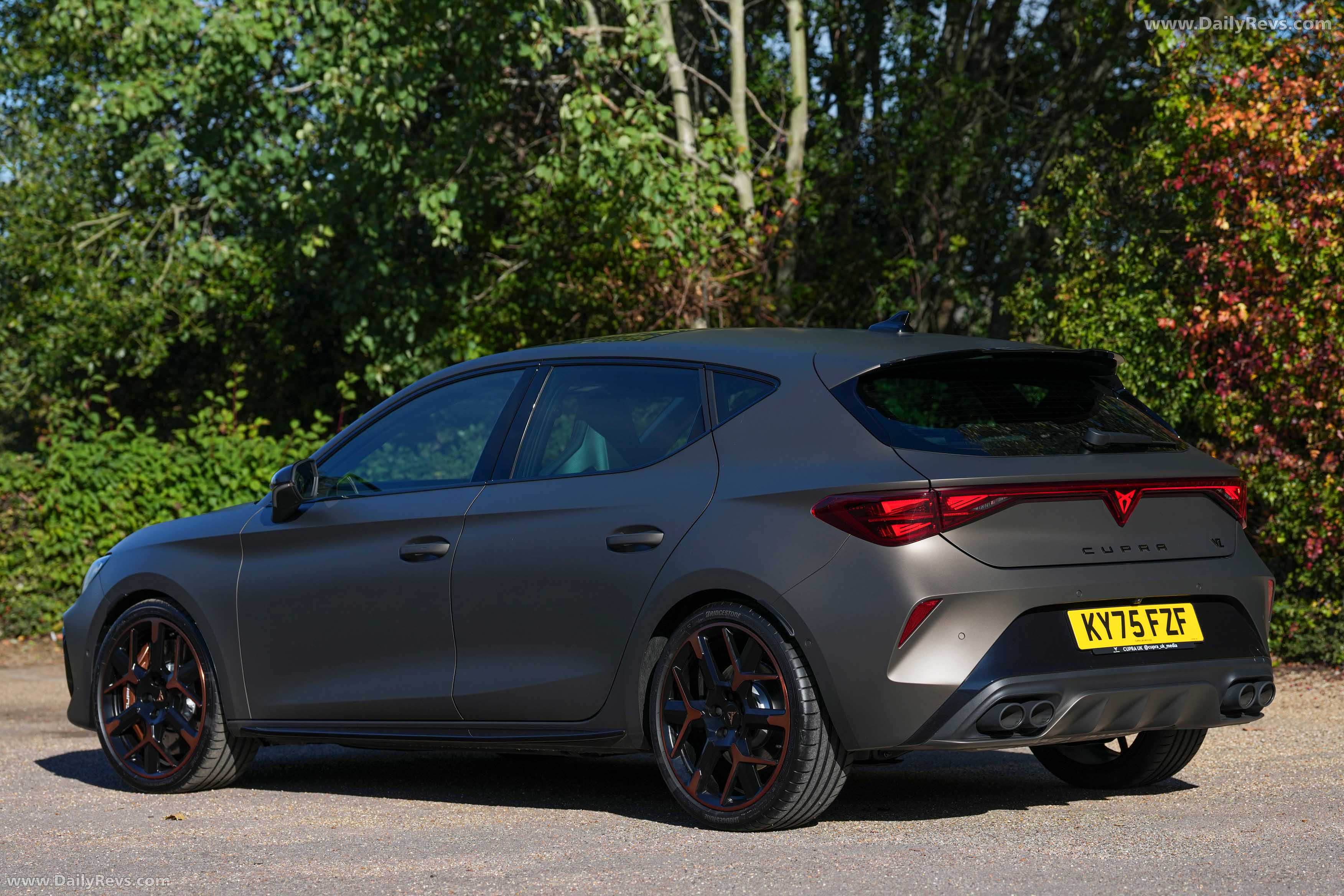 2026 Seat CUPRA Leon VZ UK Version Rear View