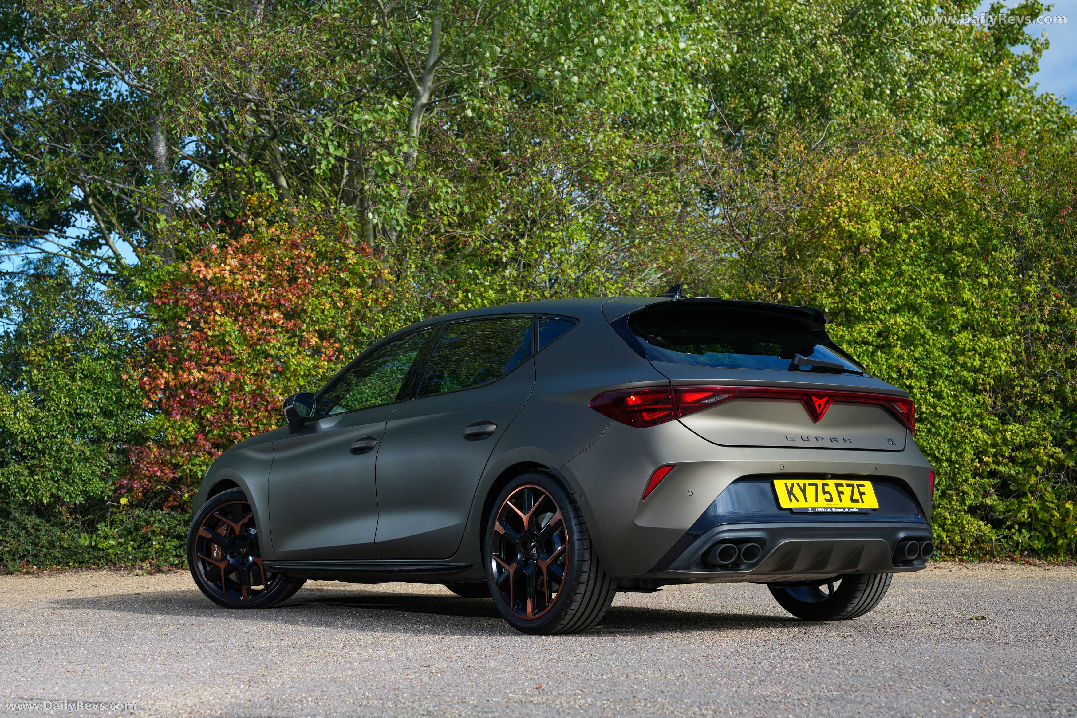 2026 Seat CUPRA Leon VZ UK Version Rear View