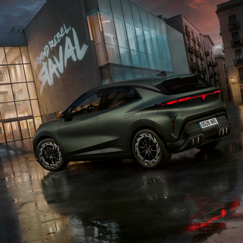 2027 Seat Cupra Raval Manganese Matt Rear View