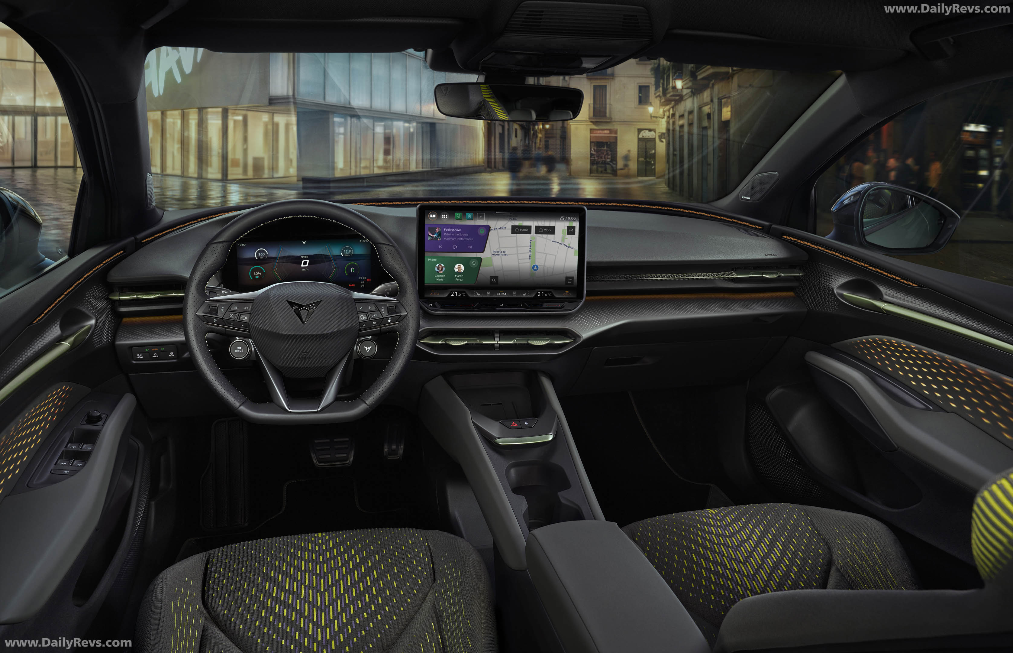 2027 Seat Cupra Raval Manganese Matt Interior