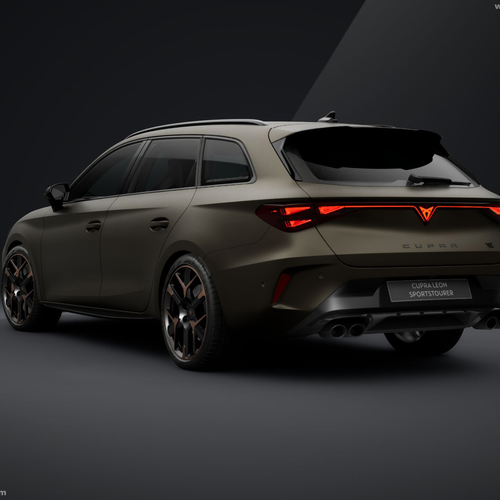 2026 Seat CUPRA Leon VZx Sportstourer AWD Rear View