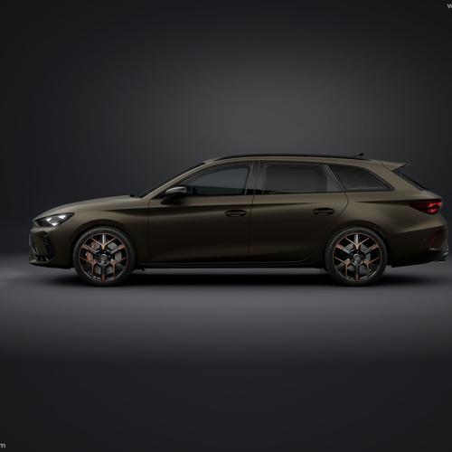 2026 Seat CUPRA Leon VZx Sportstourer AWD Side View