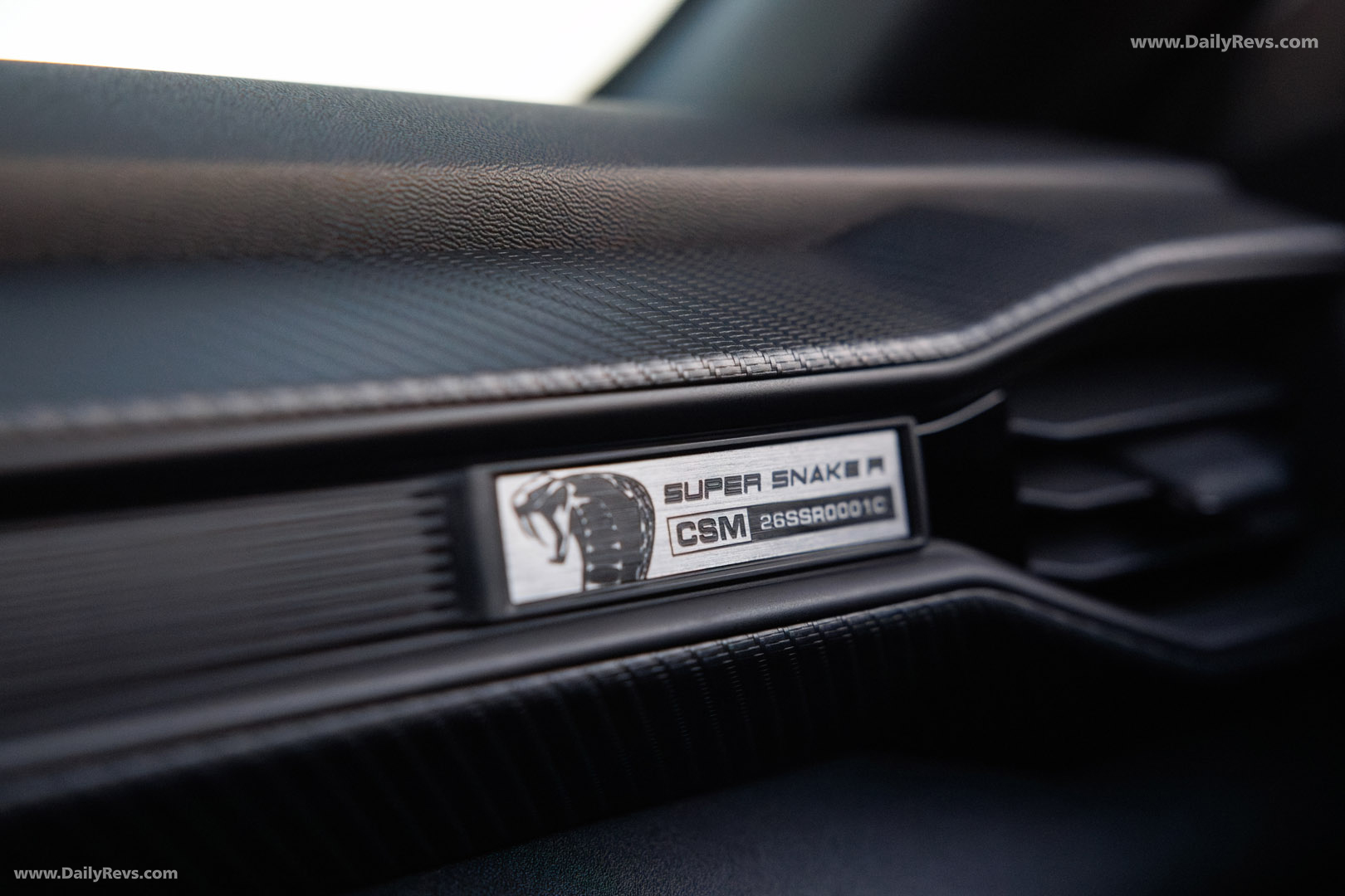 2026 Shelby Super Snake R Interior