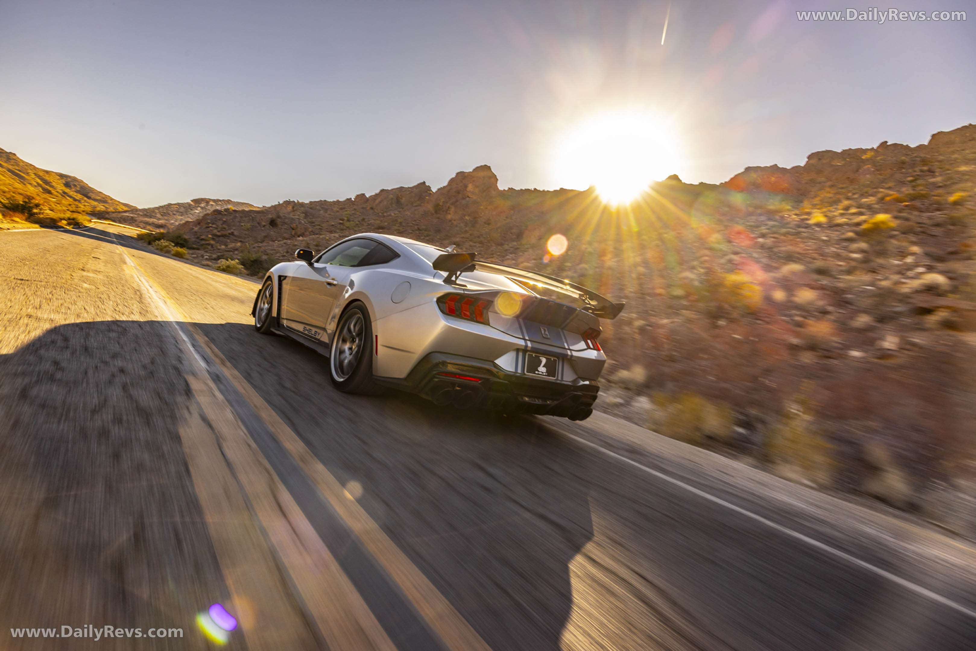2027 Shelby Super Snake Rear View