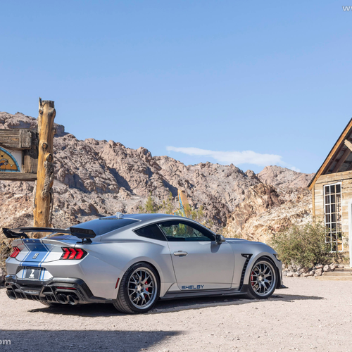 2027 Shelby Super Snake Rear View