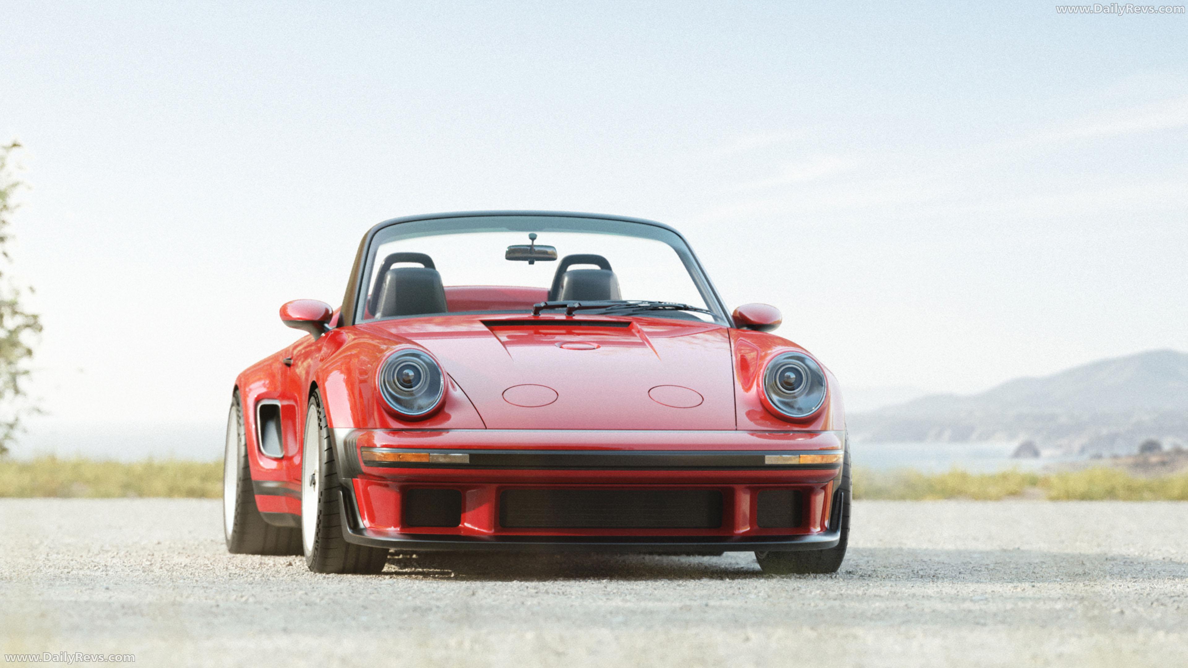 2026 Singer Porsche 911 Carrera Cabriolet Front View