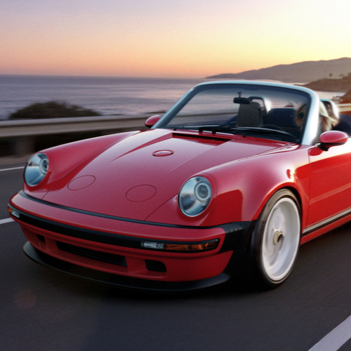 2026 Singer Porsche 911 Carrera Cabriolet Front View