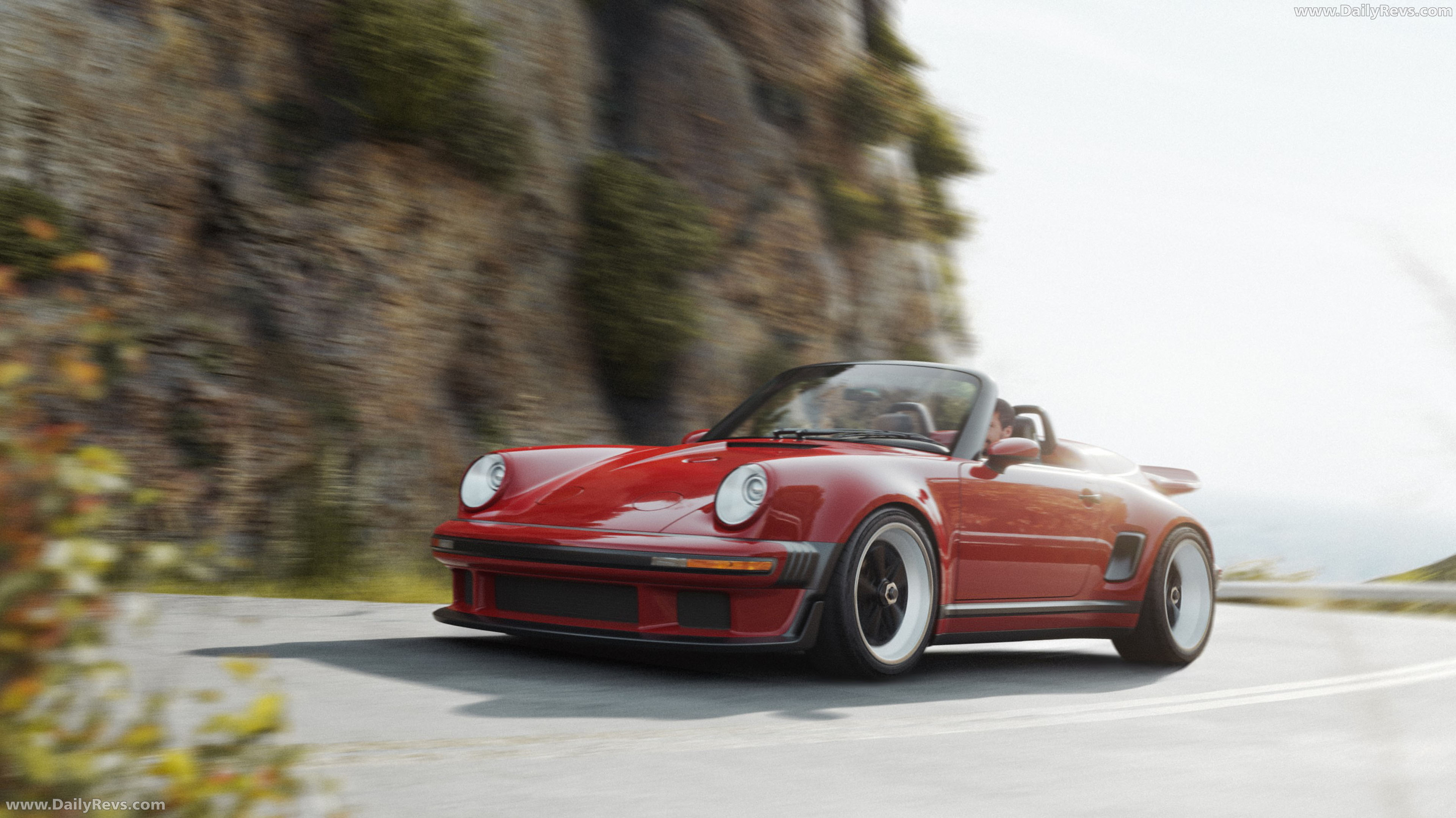 2026 Singer Porsche 911 Carrera Cabriolet Front View