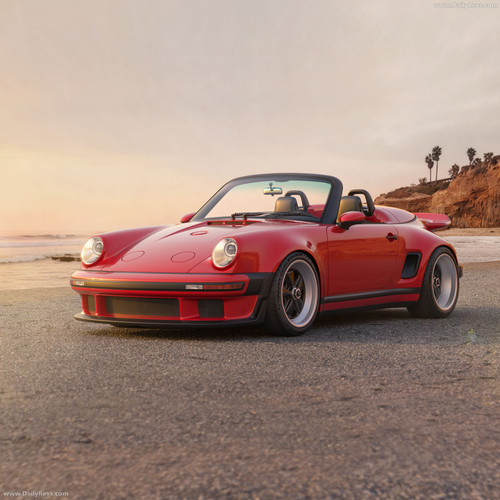 2026 Singer Porsche 911 Carrera Cabriolet Front View