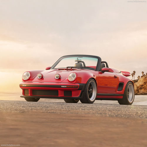 2026 Singer Porsche 911 Carrera Cabriolet Front View