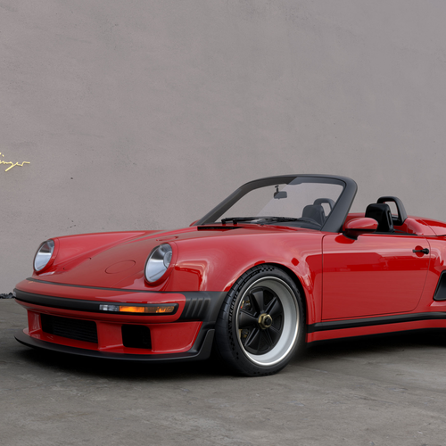 2026 Singer Porsche 911 Carrera Cabriolet Front View