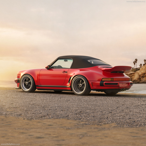 2026 Singer Porsche 911 Carrera Cabriolet Rear View
