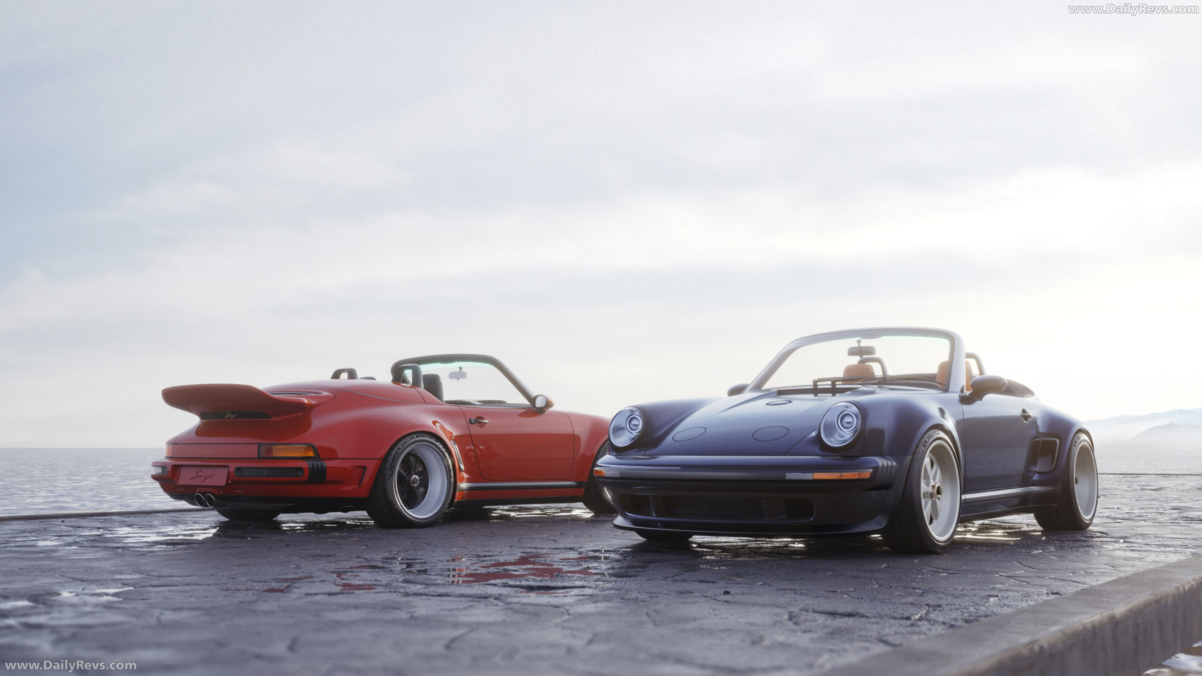 2026 Singer Porsche 911 Carrera Cabriolet Rear View