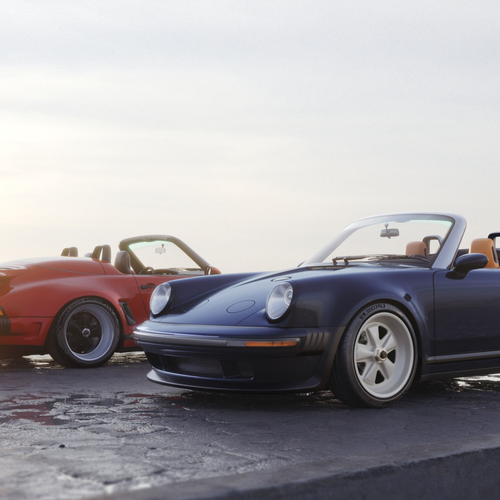 2026 Singer Porsche 911 Carrera Cabriolet Rear View