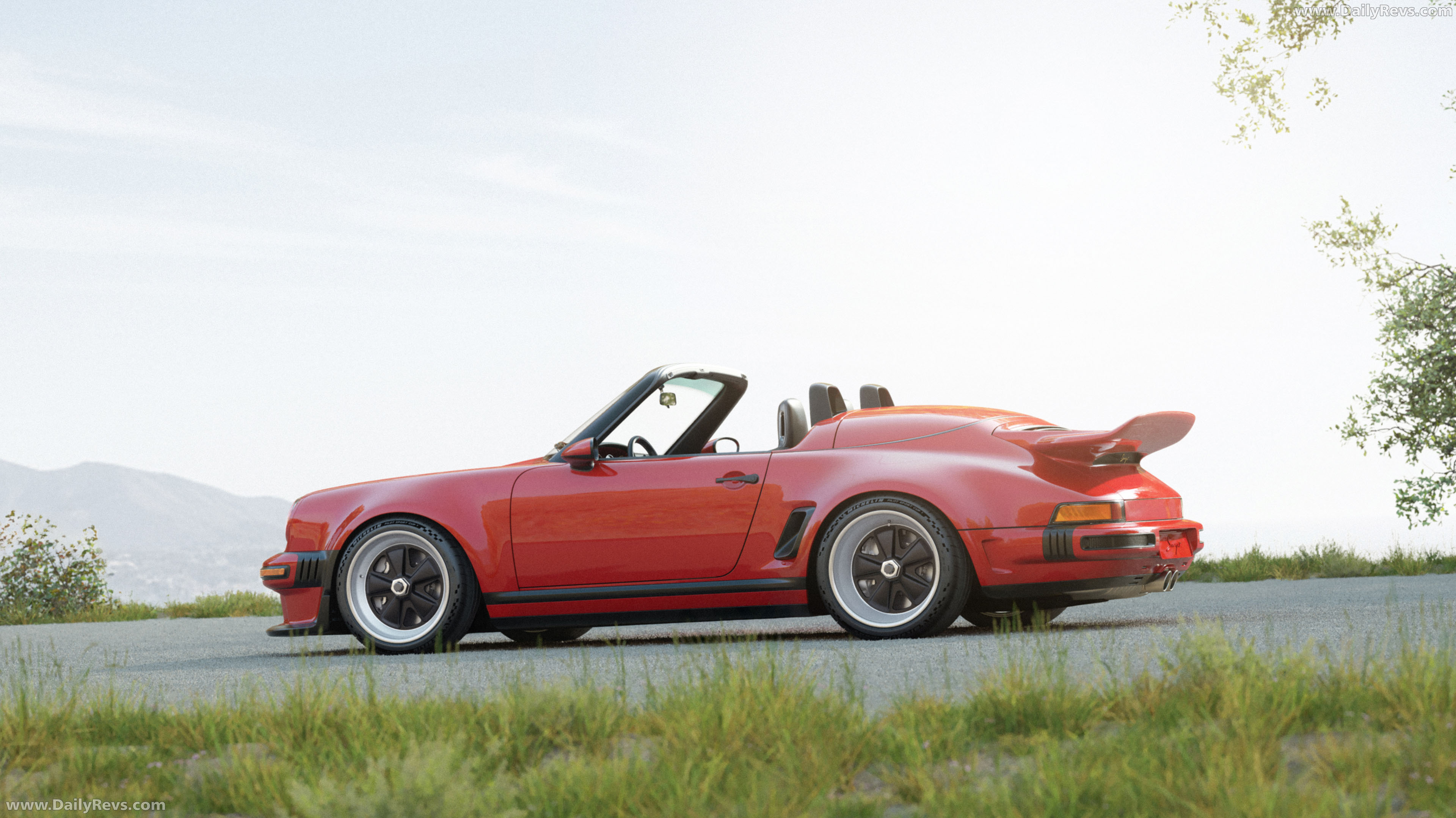 2026 Singer Porsche 911 Carrera Cabriolet Side View