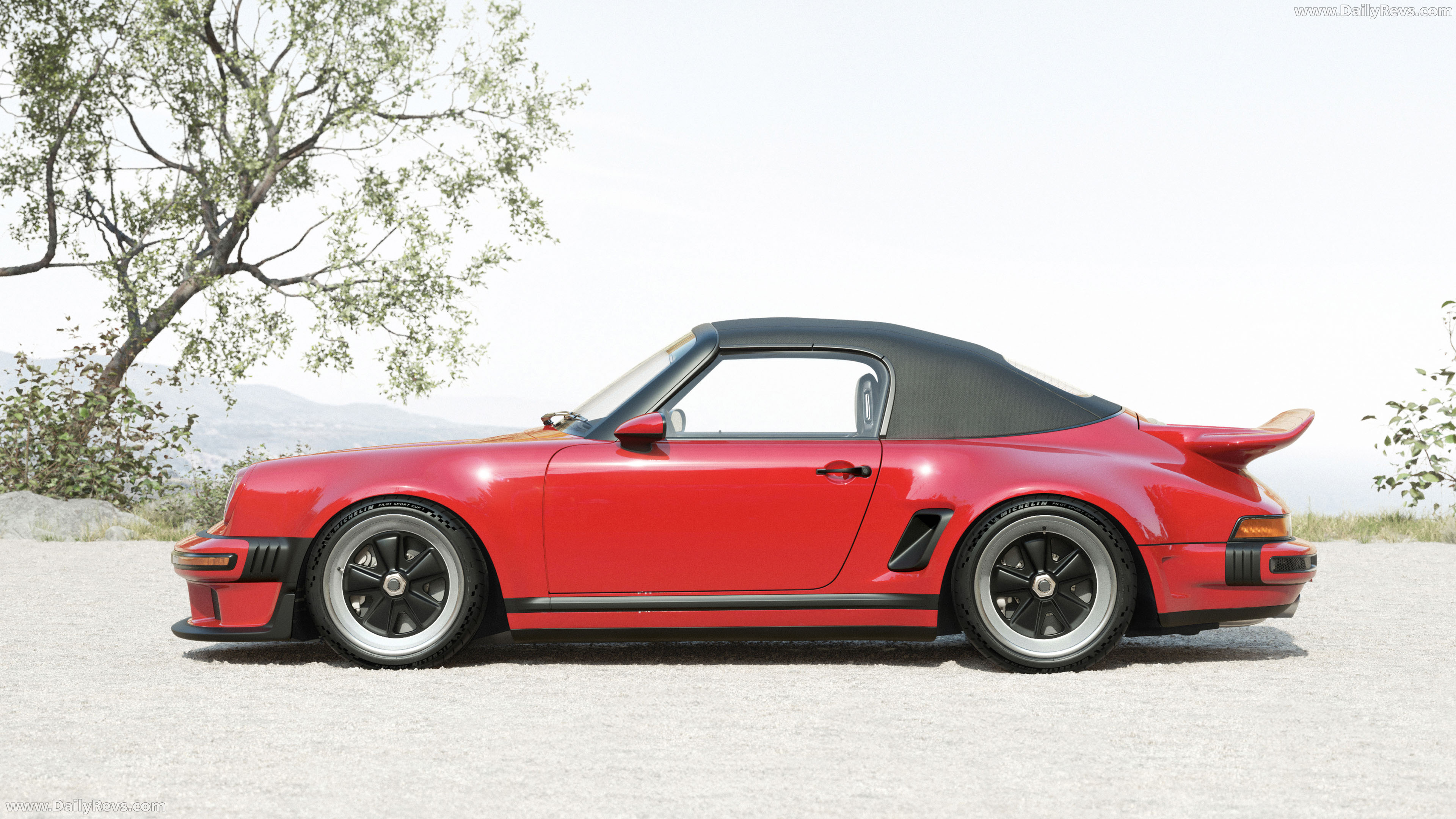 2026 Singer Porsche 911 Carrera Cabriolet Side View