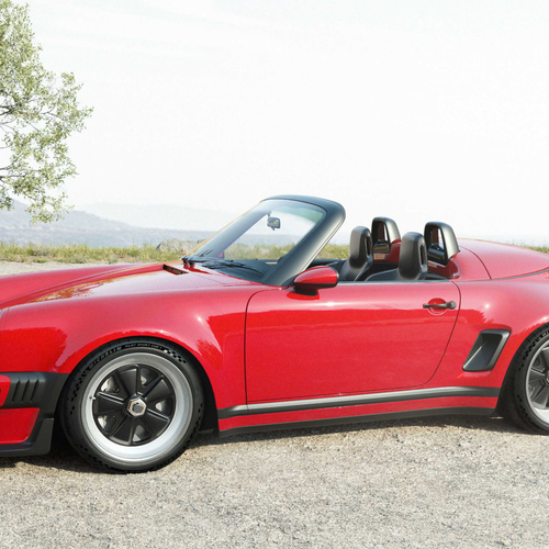 2026 Singer Porsche 911 Carrera Cabriolet Side View