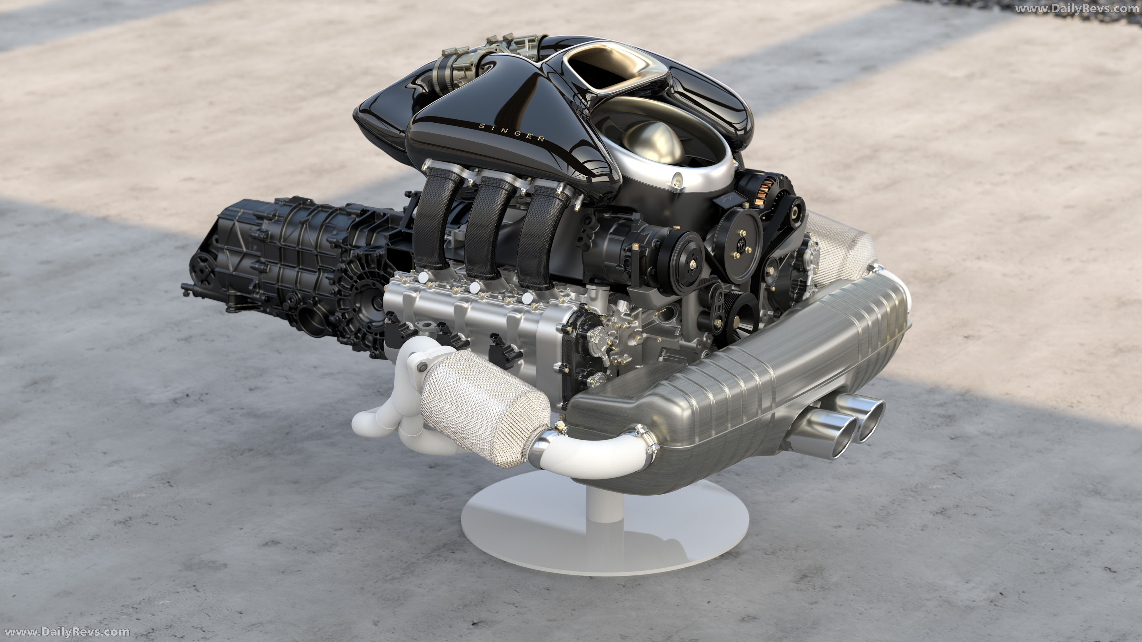 2026 Singer Porsche 911 Carrera Cabriolet Engine