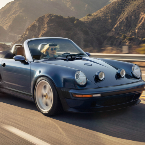 Image of Porsche 911 Carrera Cabriolet Pacific Blue