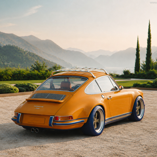 2026 Singer Porsche 911 Classic Rear View